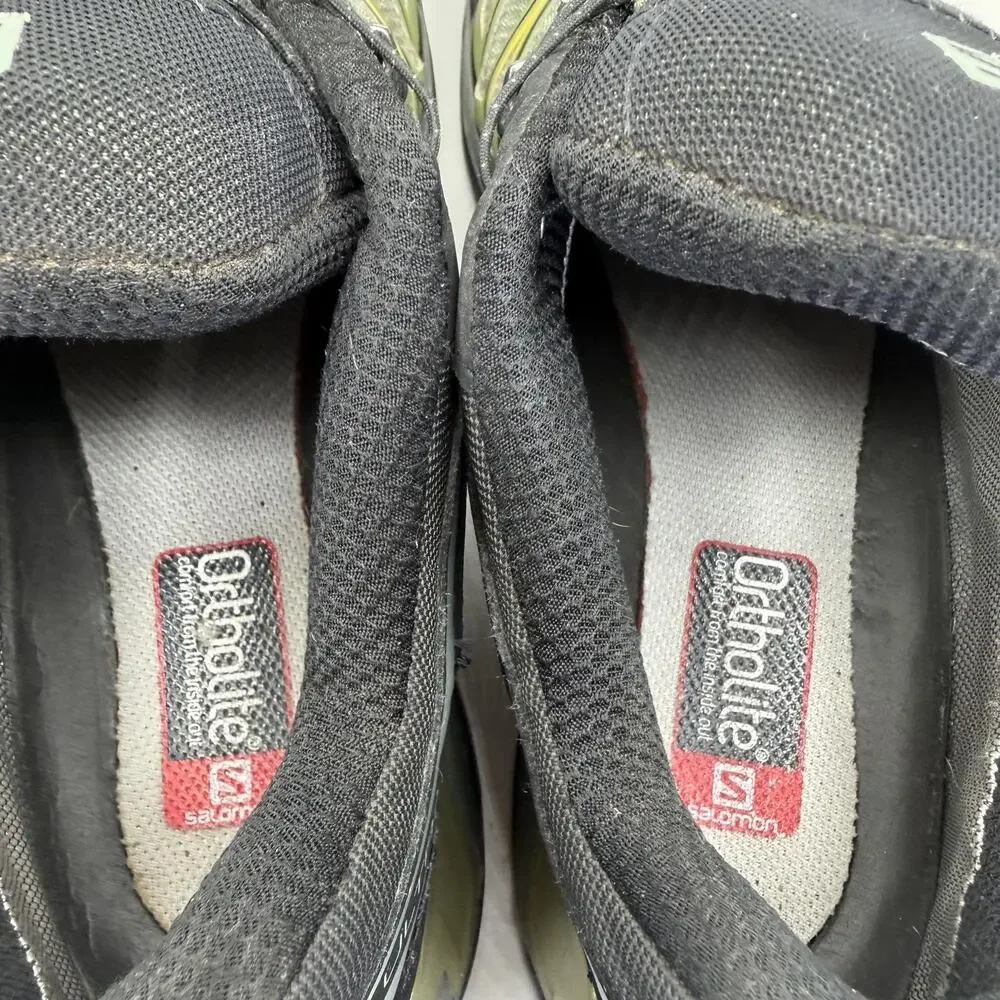 Salomon X Ultra Low GORE-TEX Shoes Mens 12 US Olive Green Hiking Trail Sneakers
